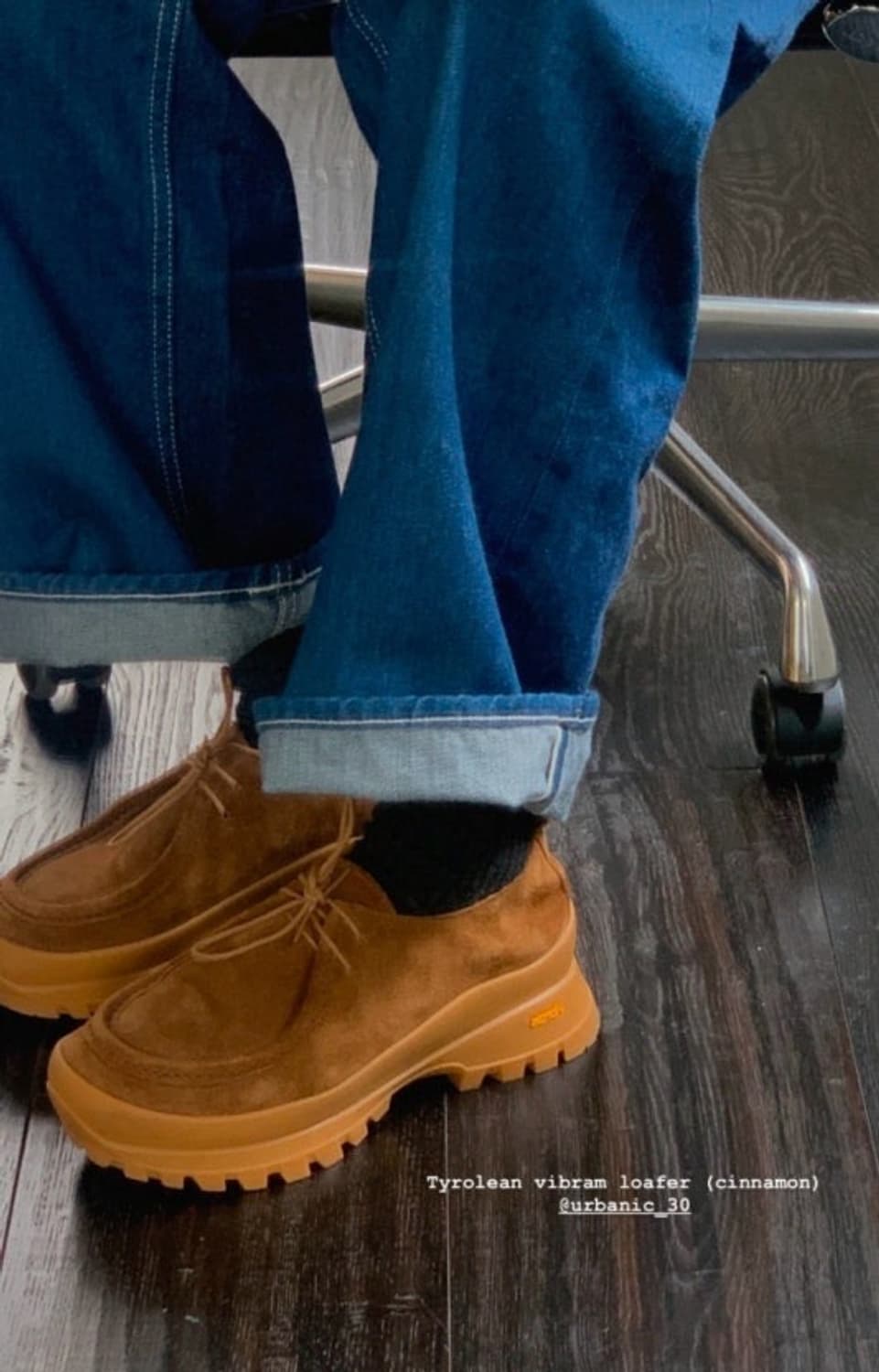 얼바닉30 티롤리안 비브람 로퍼 시나몬 상품이미지1