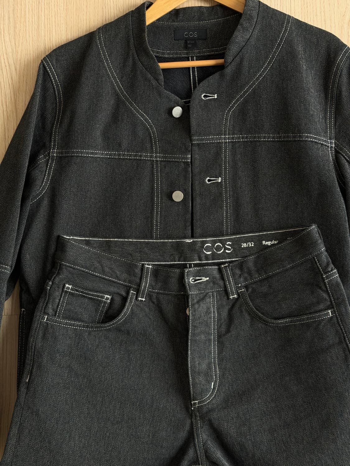 cos 베이스볼 데님 셋업 상품이미지1