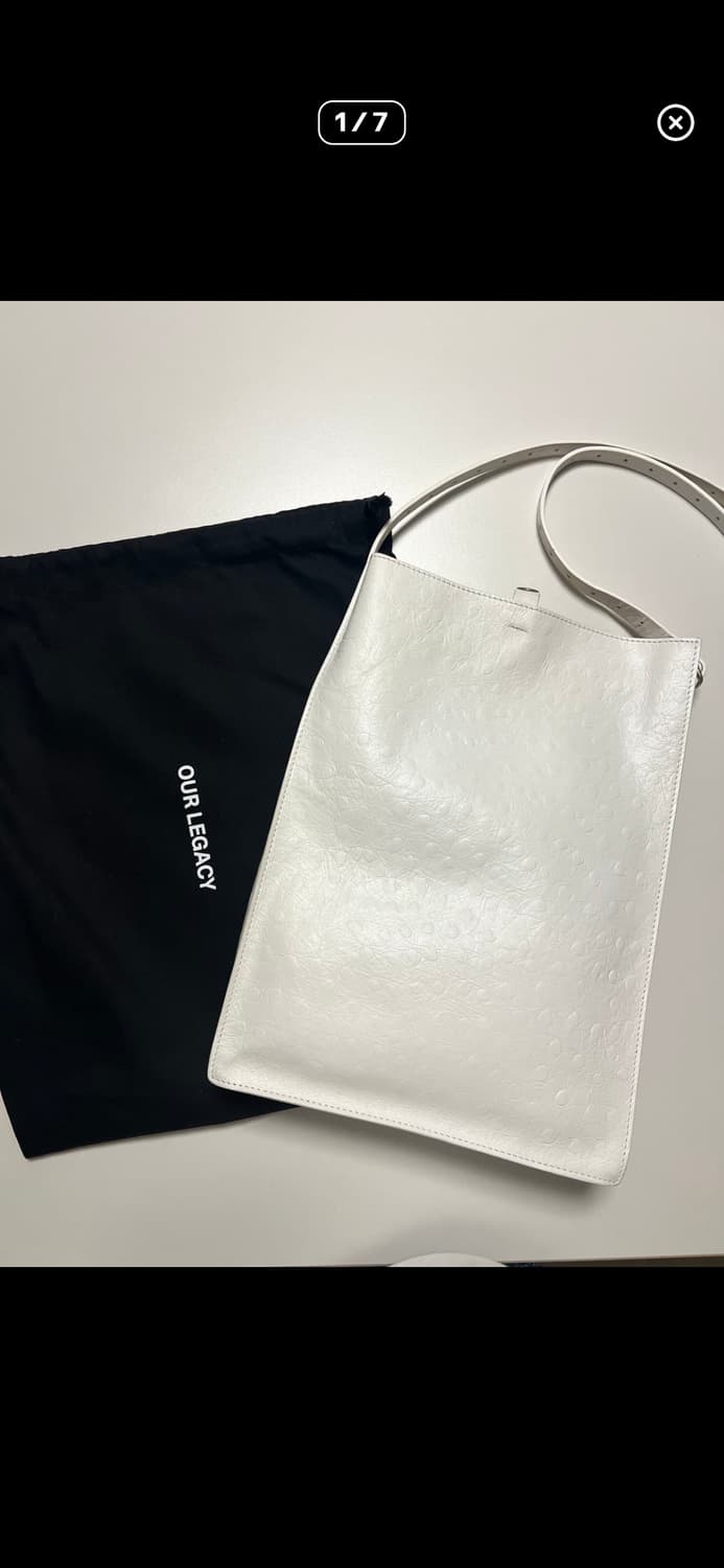 재판매 아워레가시 오스트리치 서브 토트백 상품이미지1