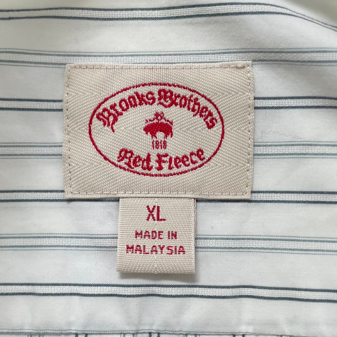 Brooks Brothers  브룩스 브라더스 자수 스트라이프 셔츠 상품이미지4