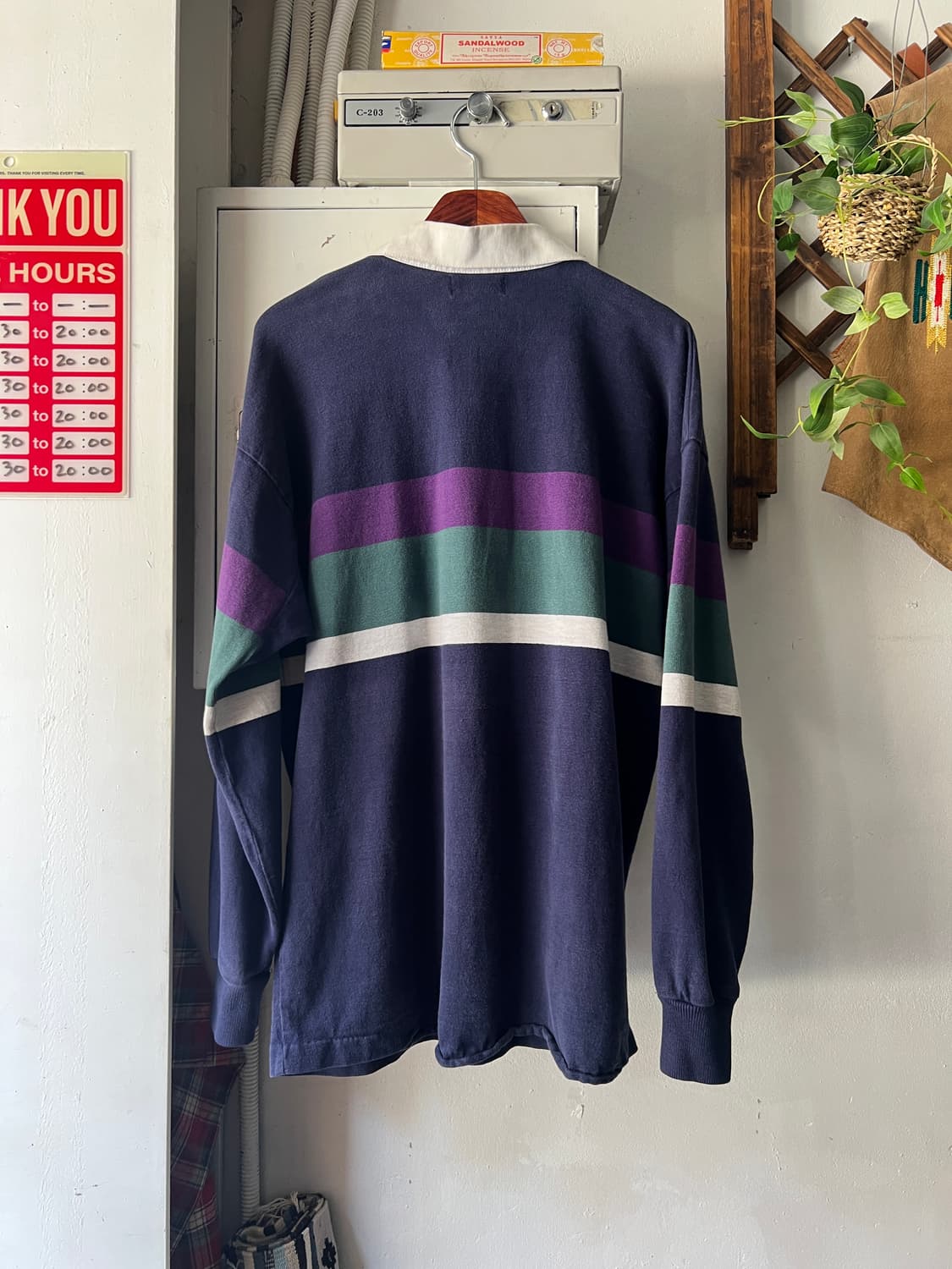 [L]90's L.L.Bean Made in USA 엘엘빈 럭비 티셔츠 상품이미지6