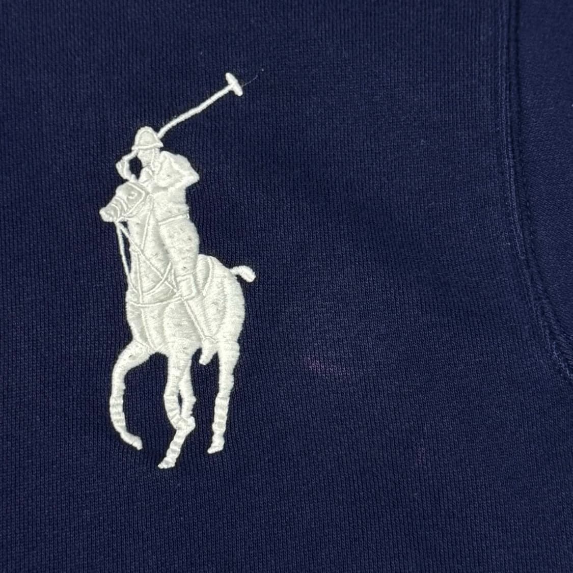 (M) 폴로 랄프로렌 빅포니 후드티 네이비 상품이미지3