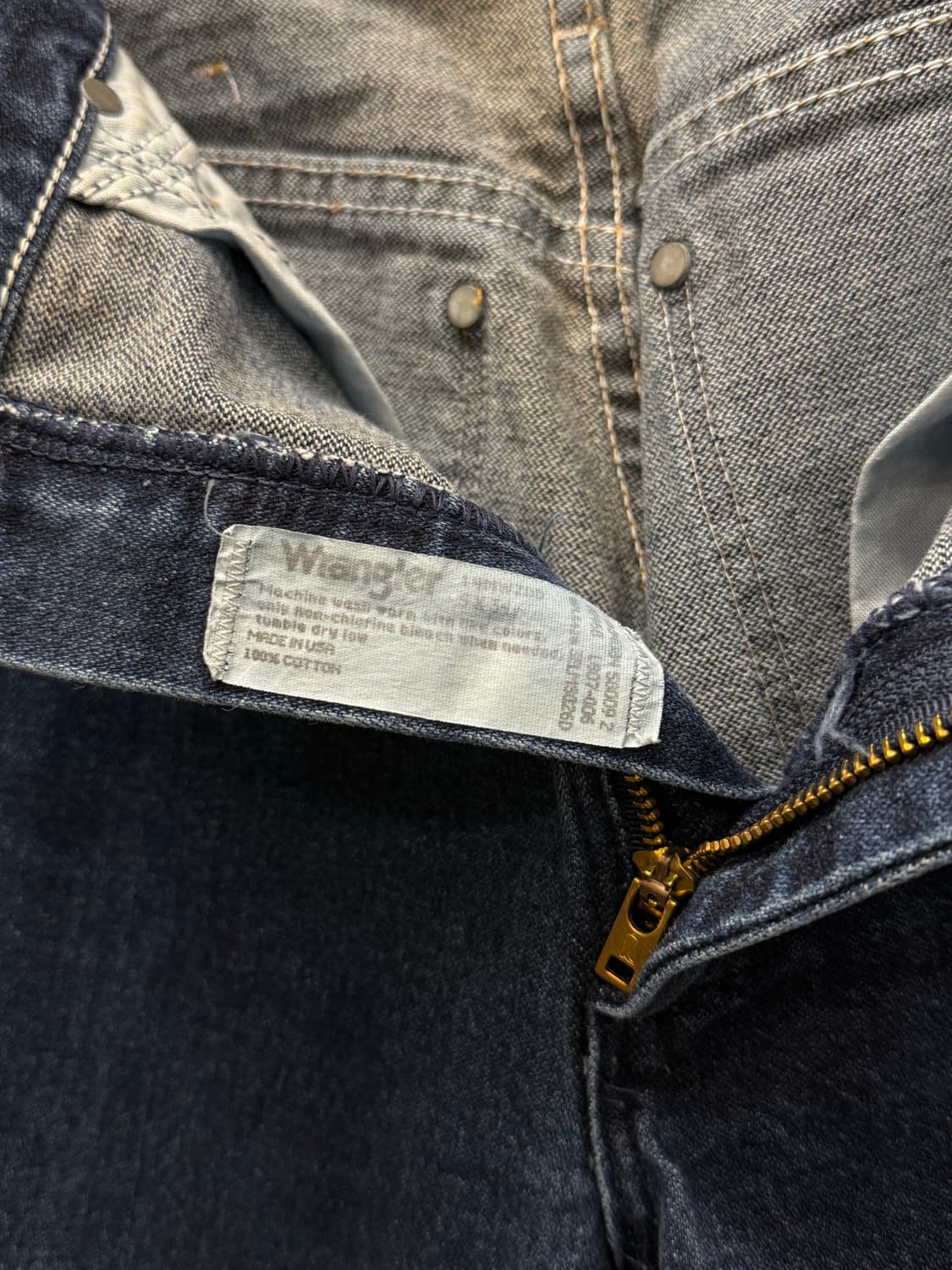 26) 90s USA Wrangler Dark Blue Straight  상품이미지7