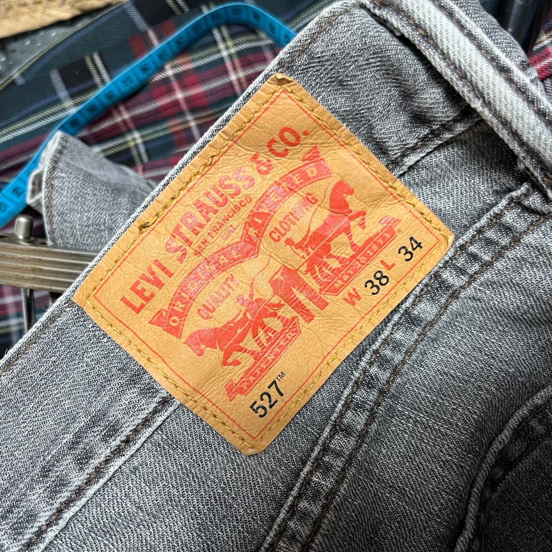 리바이스 빈티지 워싱 데님 팬츠  상품이미지8