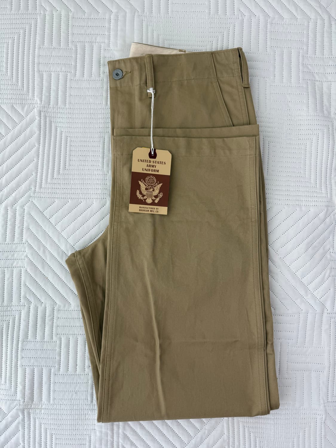 [34] 브론슨 1942 US Army 치노팬츠 상품이미지3