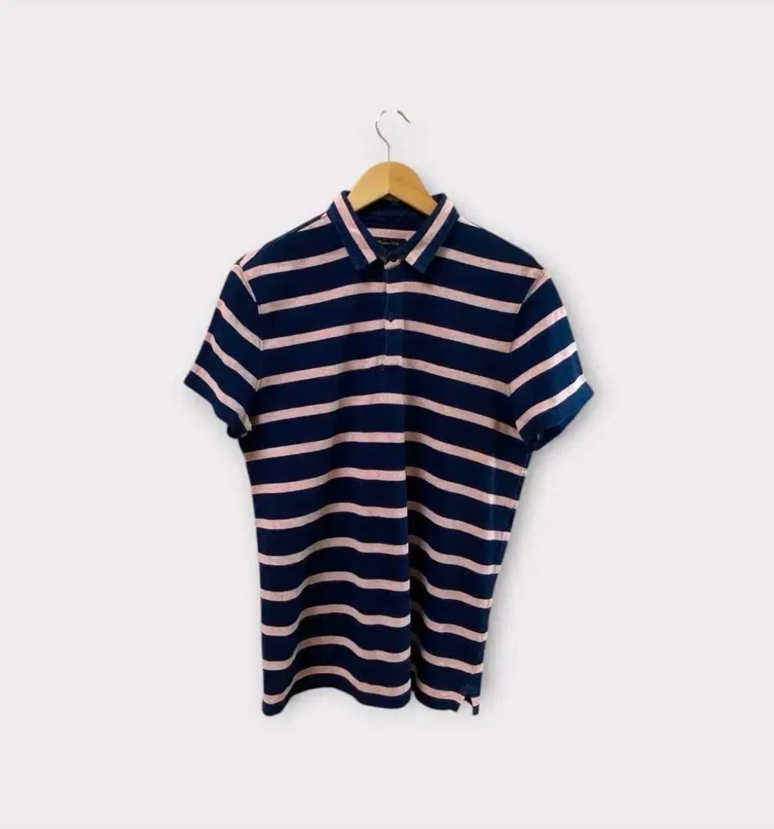 마시모두띠 네이비 스트라이프 반팔티 M 상품이미지1