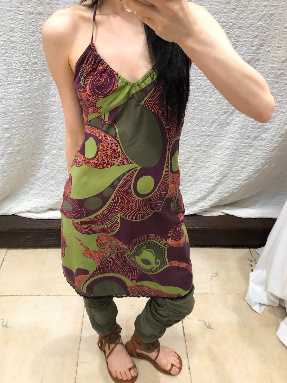 summer bohemian halter ops 상품이미지1