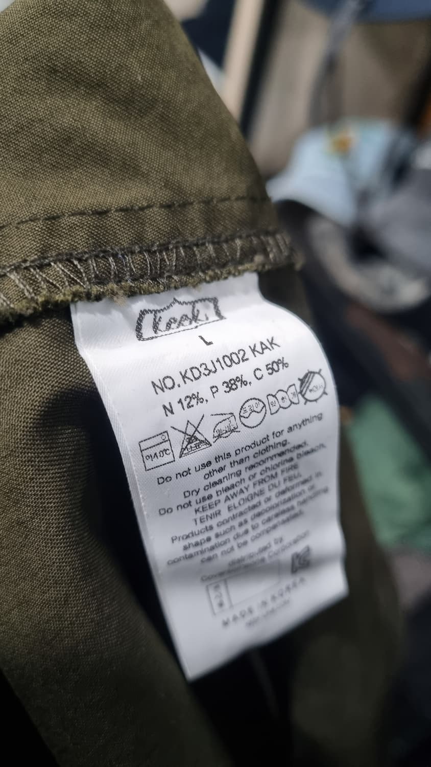 (KEEK) 올리브색 봄자켓 100사이즈 2번입음 상품이미지5