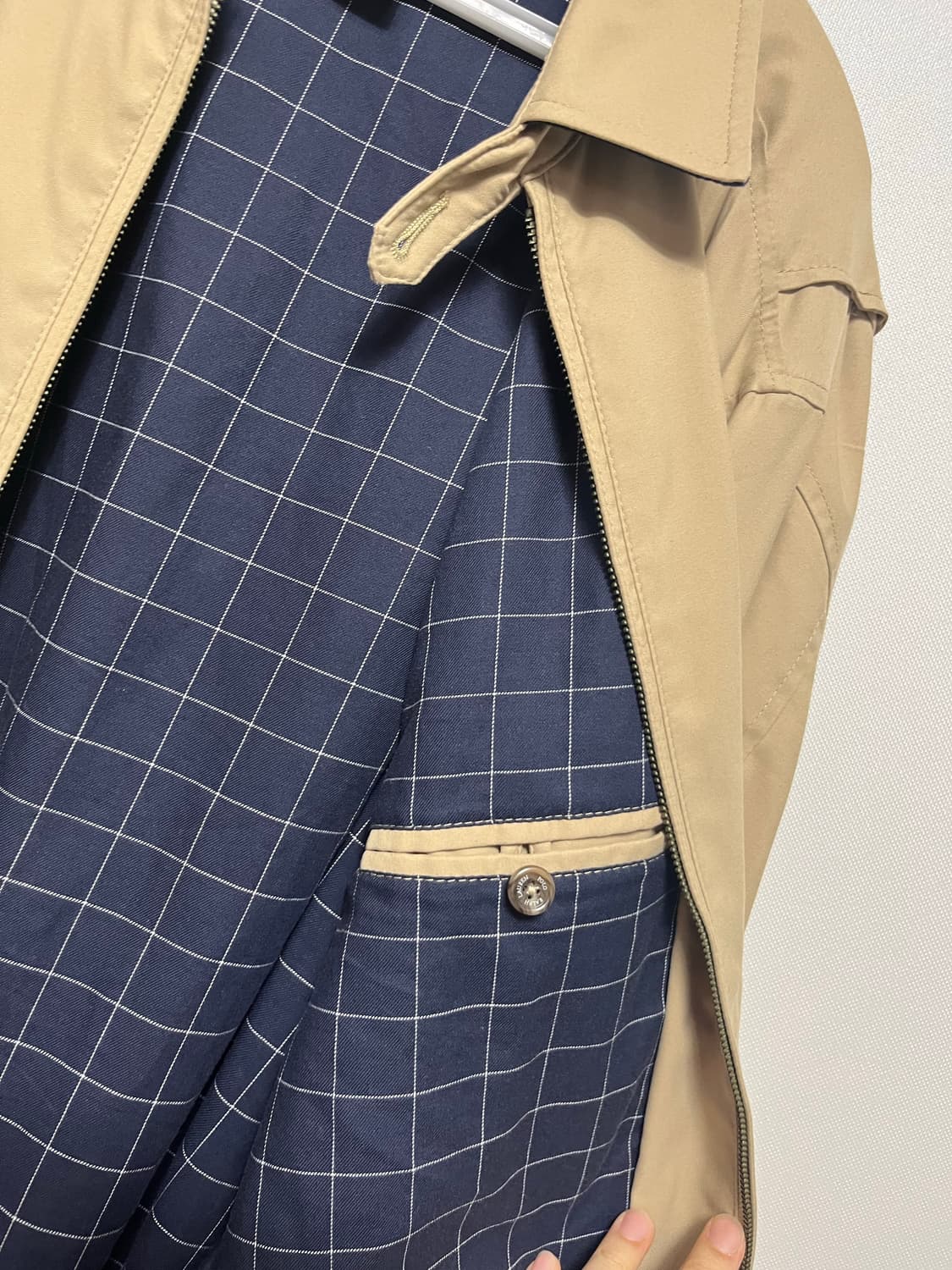 폴로 랄프로렌 베이지 봄버 자켓 L 상품이미지4