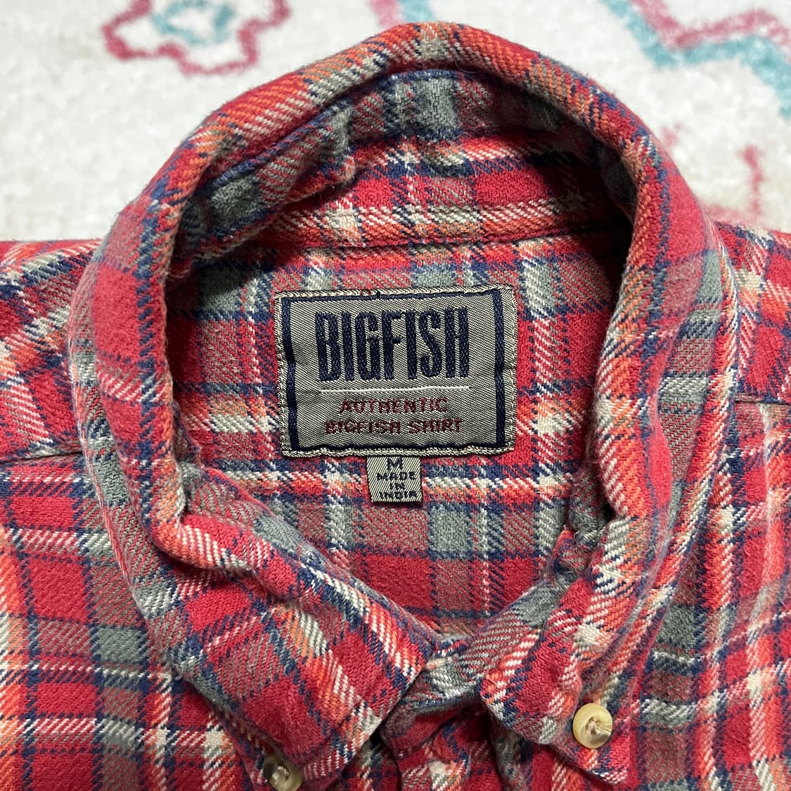 90s HEAVY COTTON FLANNEL 헤비코튼 플란넬 셔츠 상품이미지2