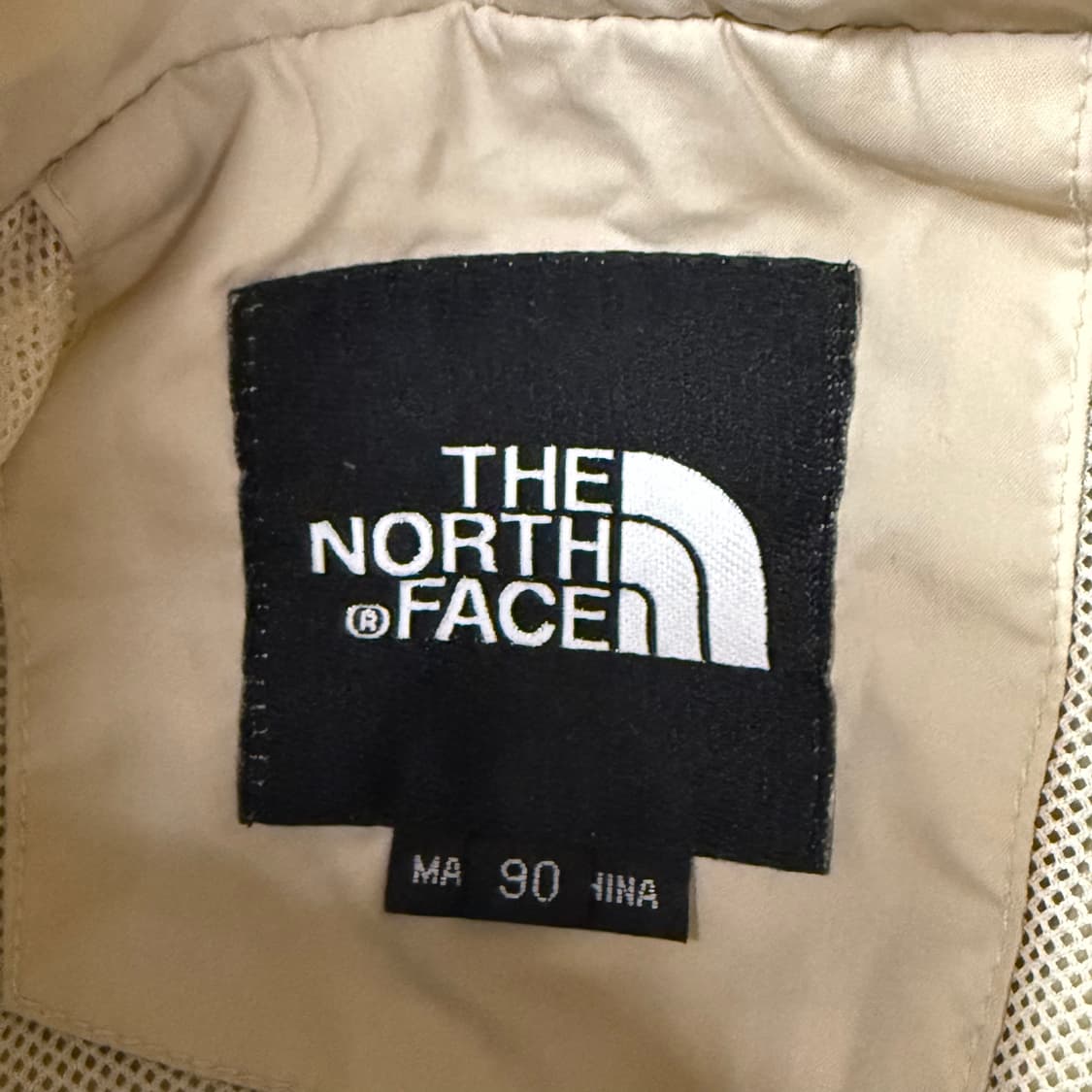 [정품/90] 노스페이스 바람막이 자켓 카키 b14 상품이미지5