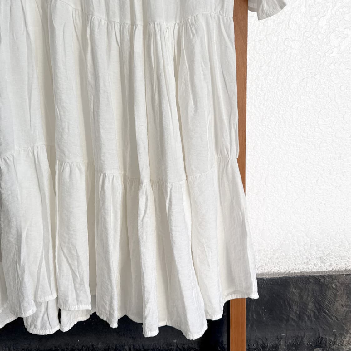 화이트 포그 티어드 롱드레스 상품이미지3