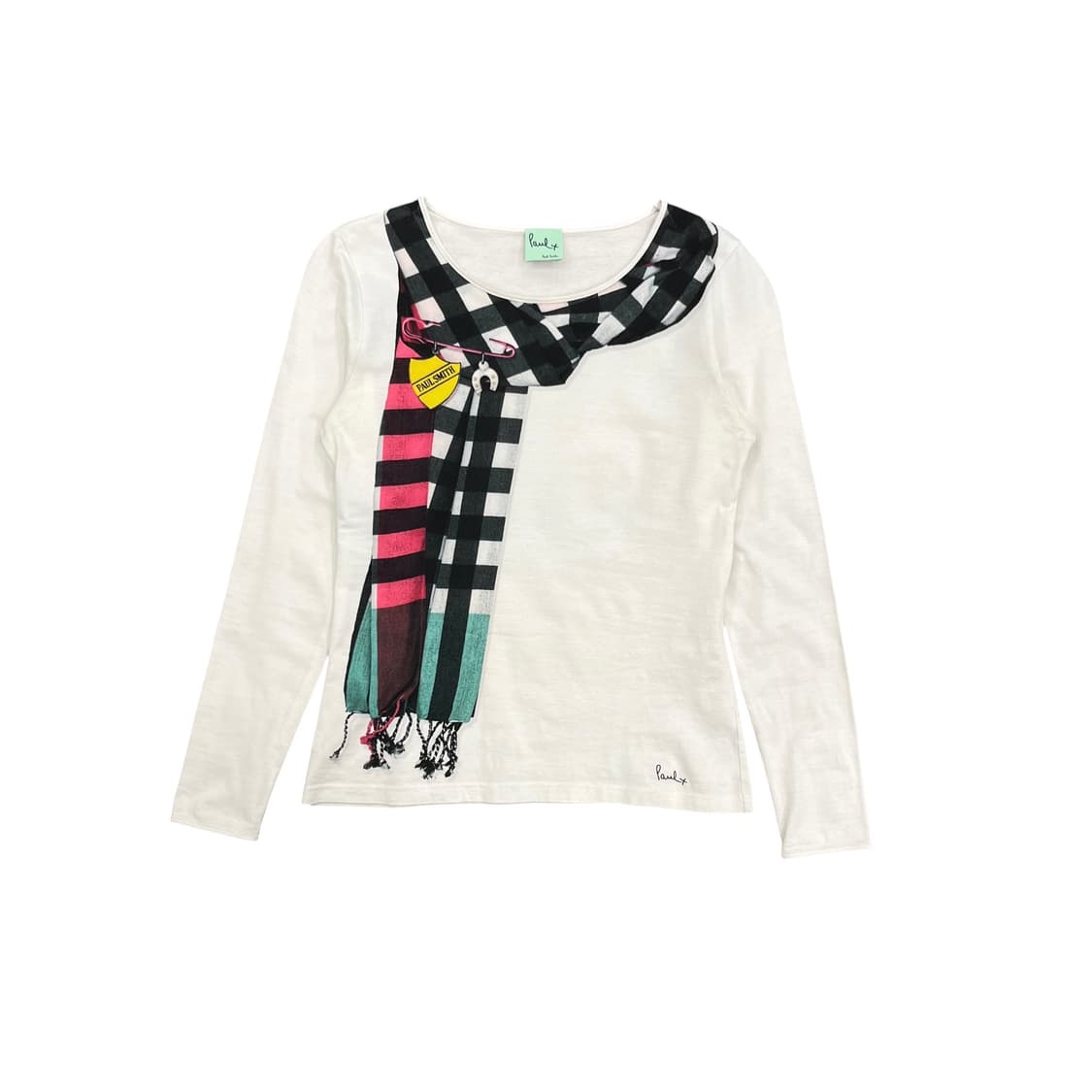 Paul Smith, Muffler White T Shirt 상품이미지2