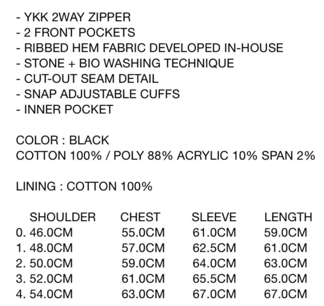 [2] xlim ep4 02 jacket black 상품이미지3