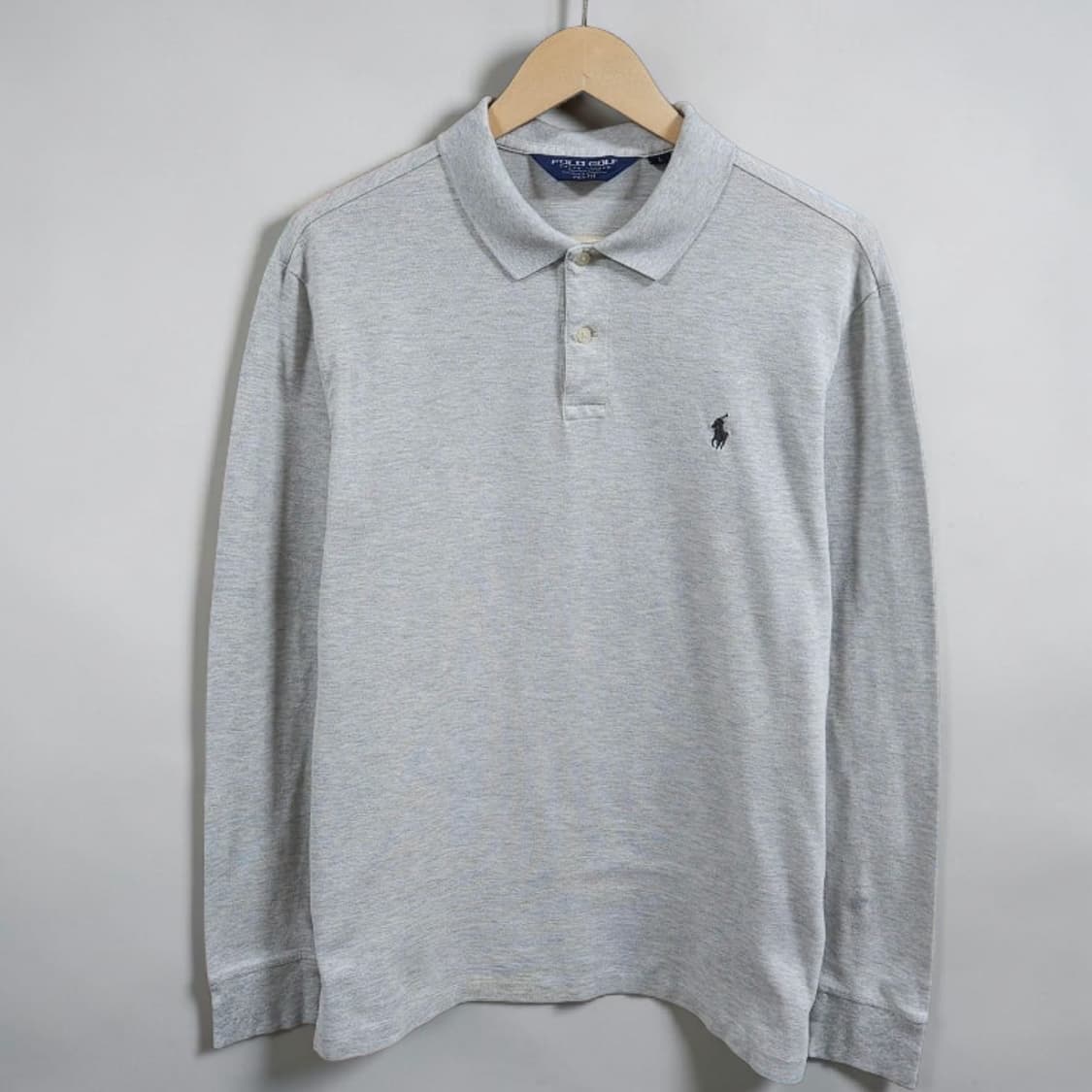 105 POLO 폴로 랄프로렌 그레이 긴팔 카라티 프로핏 상품이미지1