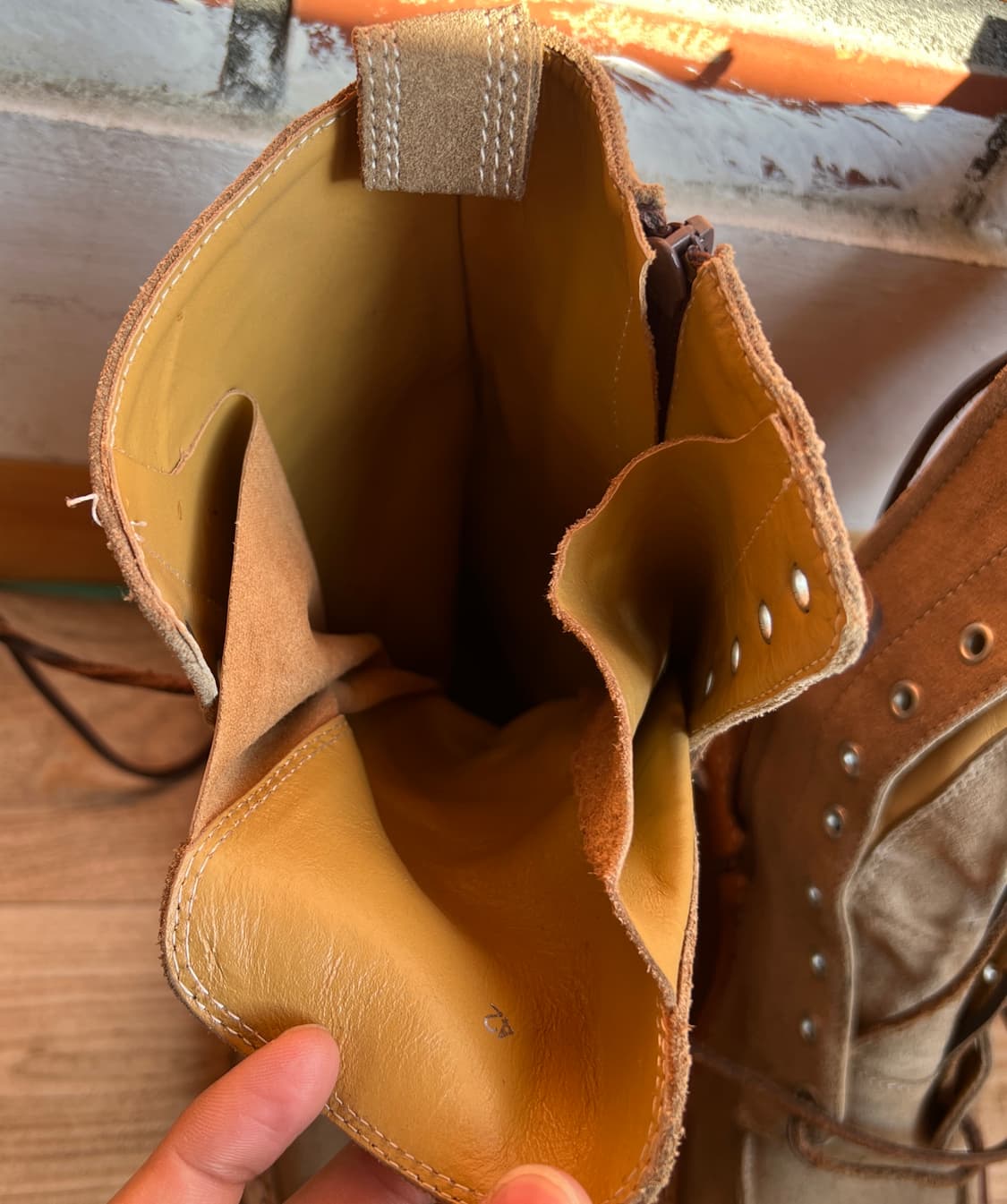 스웨이드 롱 부츠 270 상품이미지4