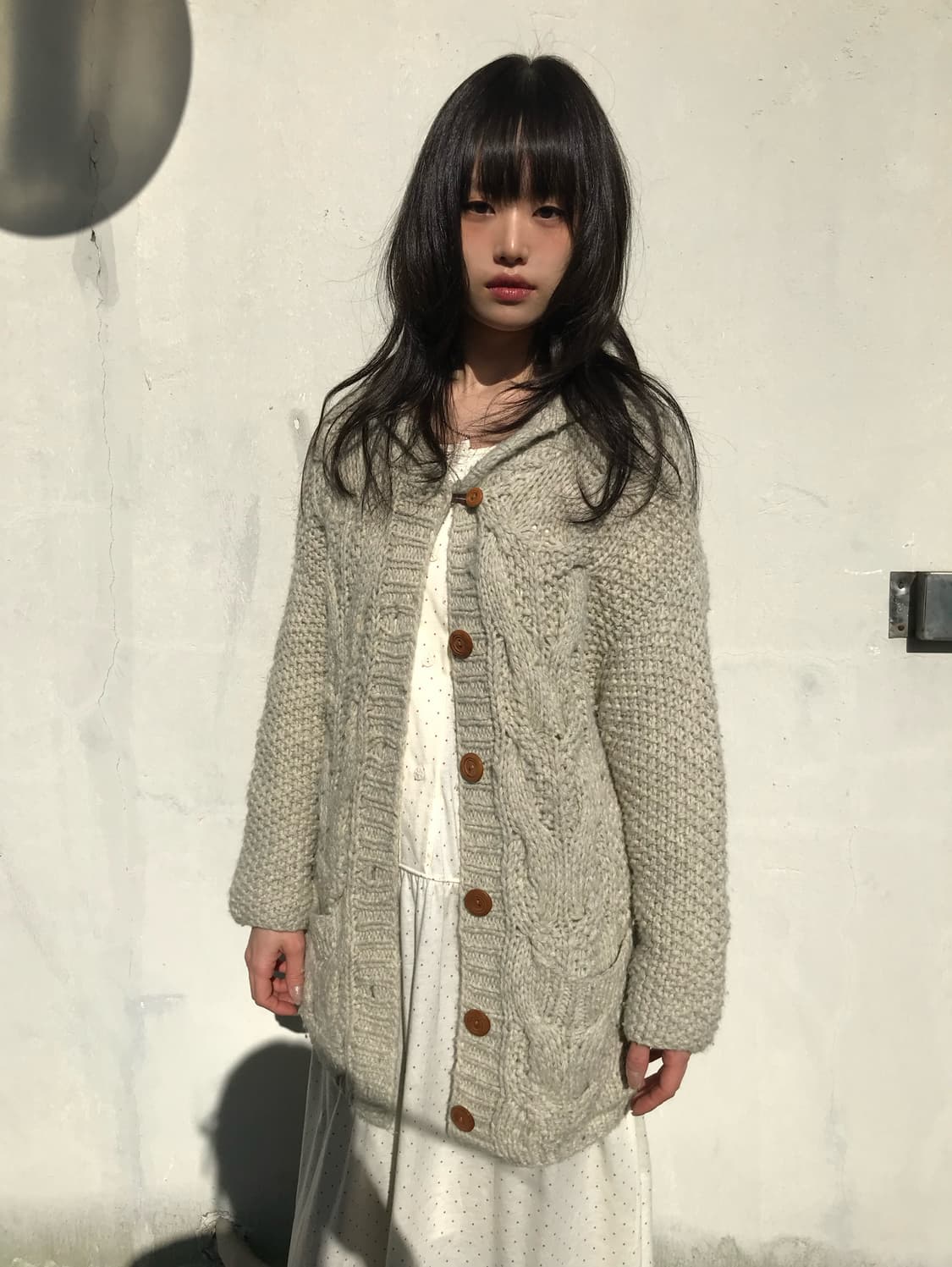 Niko and 오트밀 가디건 상품이미지6