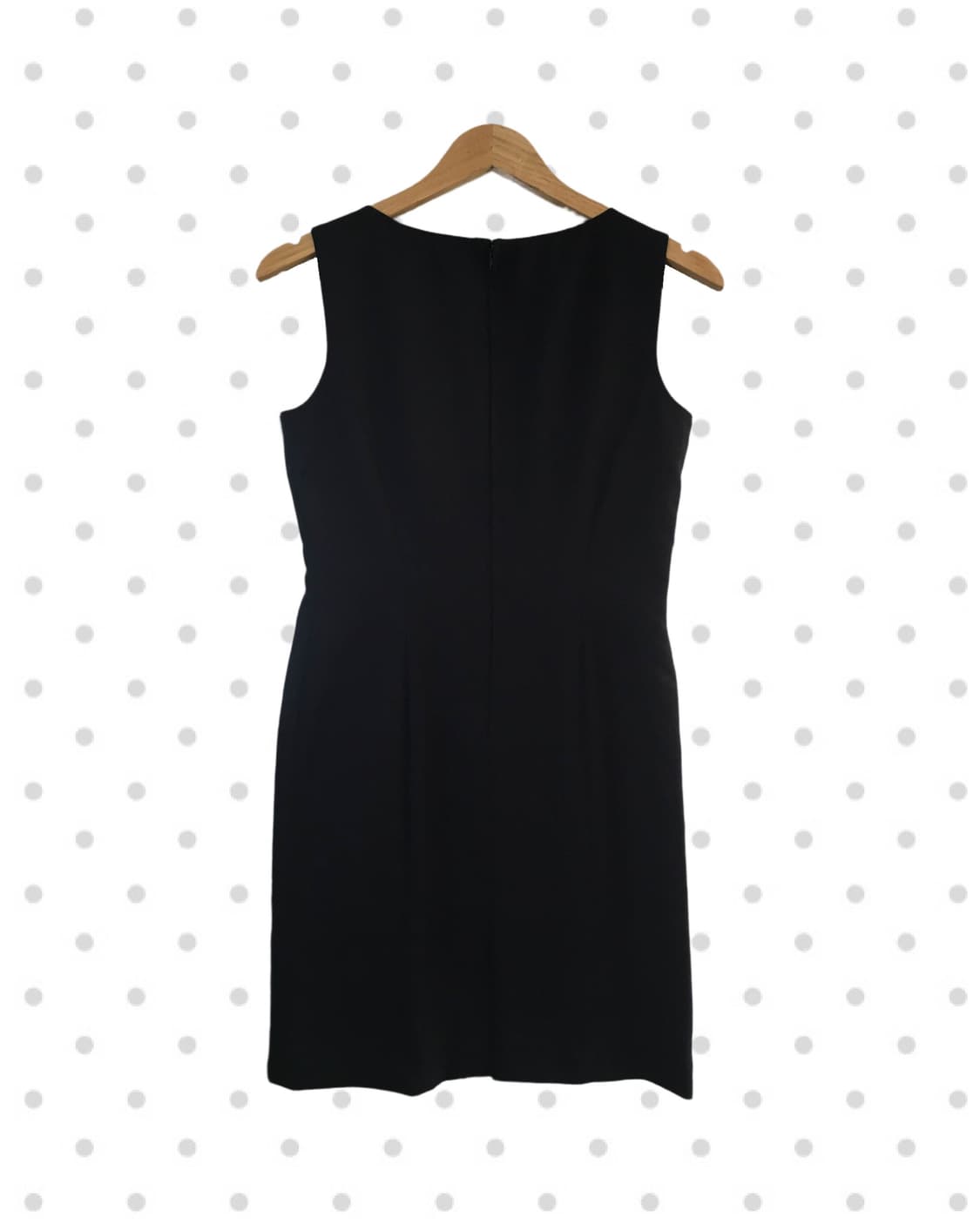 vintage minimal sleeveless dress black 상품이미지5