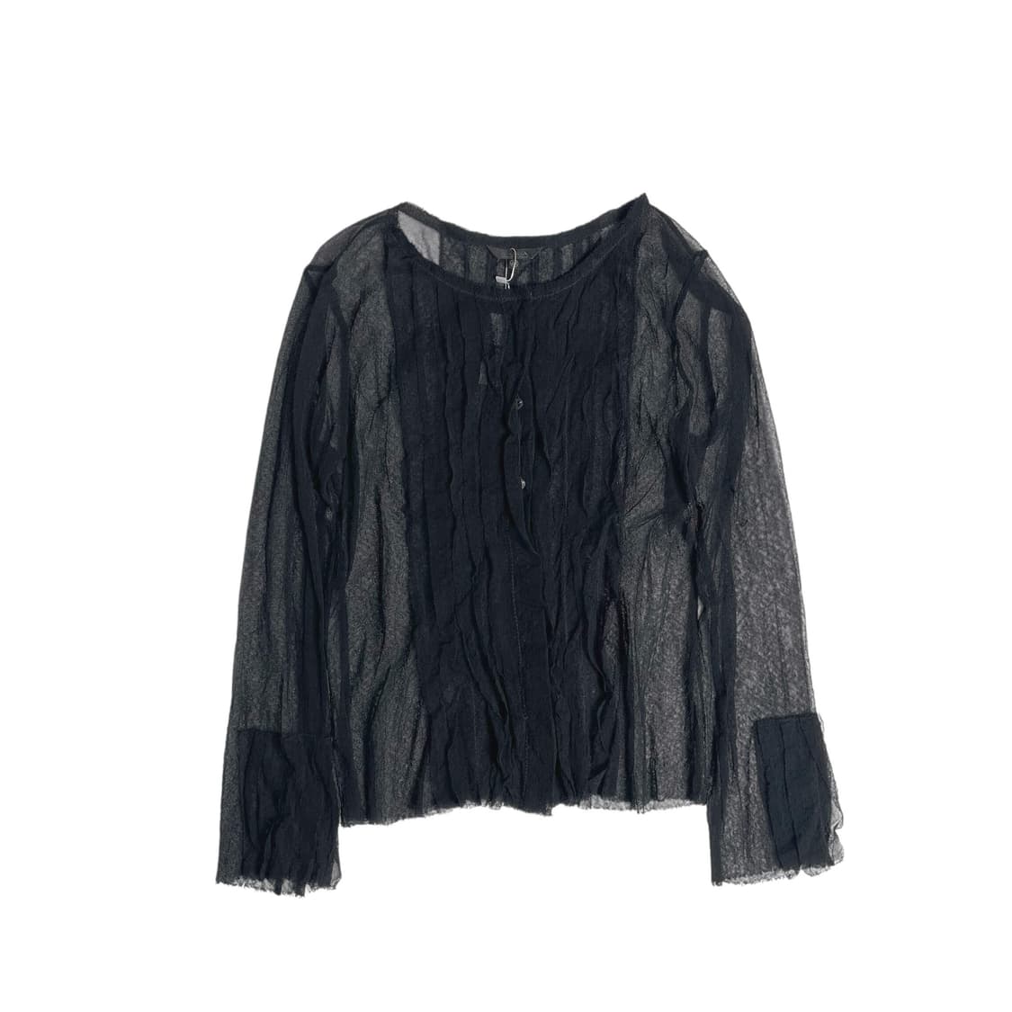 Krizia 시스루 코튼 가디건 (italy)   상품이미지1