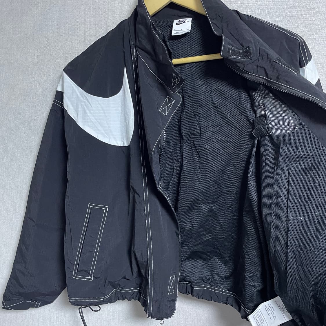 나이키 스우시 리펠 우븐 점퍼 DD5585-010 S  상품이미지7