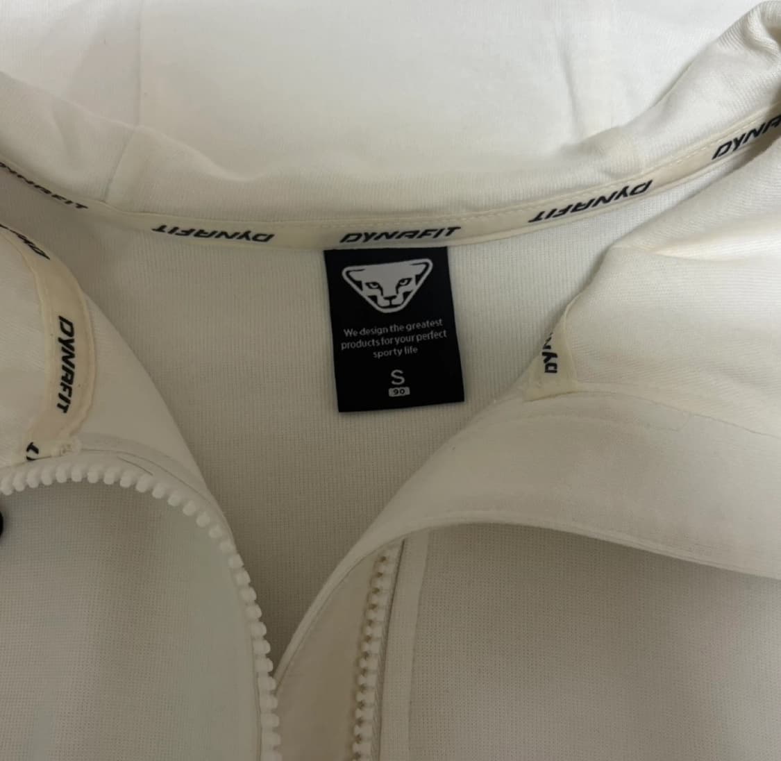 다이나핏 후드집업 화이트 상품이미지2