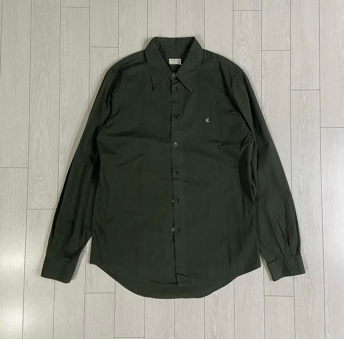 [48] 1998 헬무트랭 HL로고 밀리터리 셔츠 상품이미지1