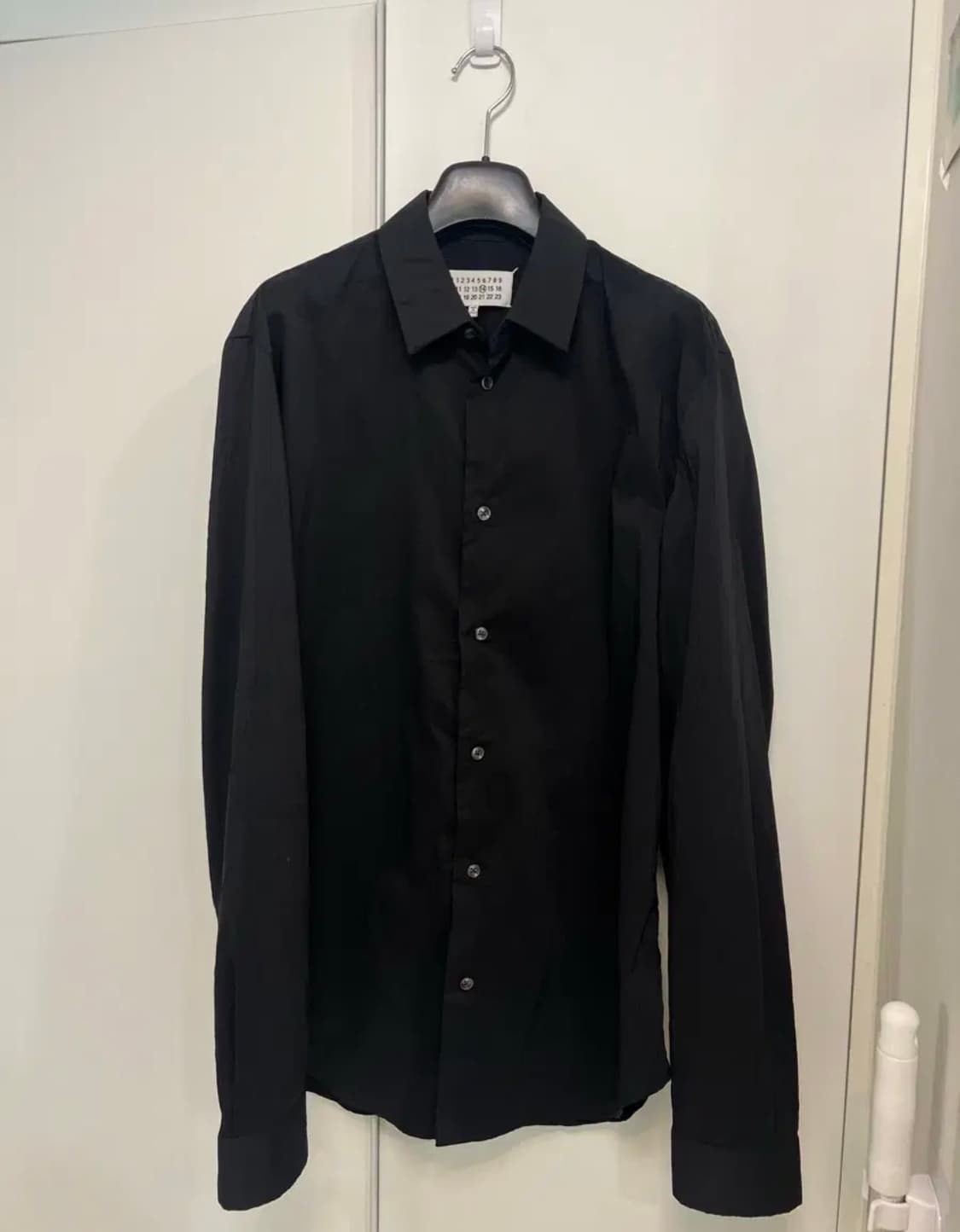 마르지엘라 크링클셔츠 블랙 상품이미지5