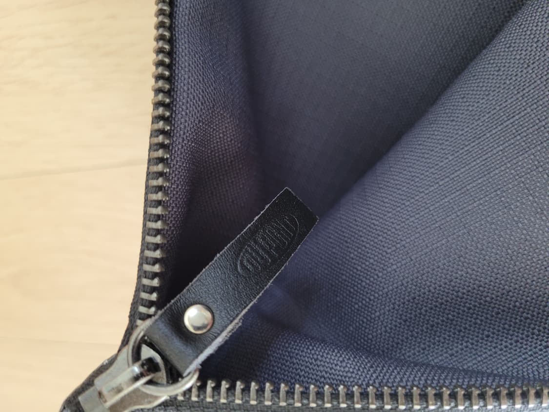 듀폰타이백 DuPont Tyvek 클러치백 블랙 상품이미지9