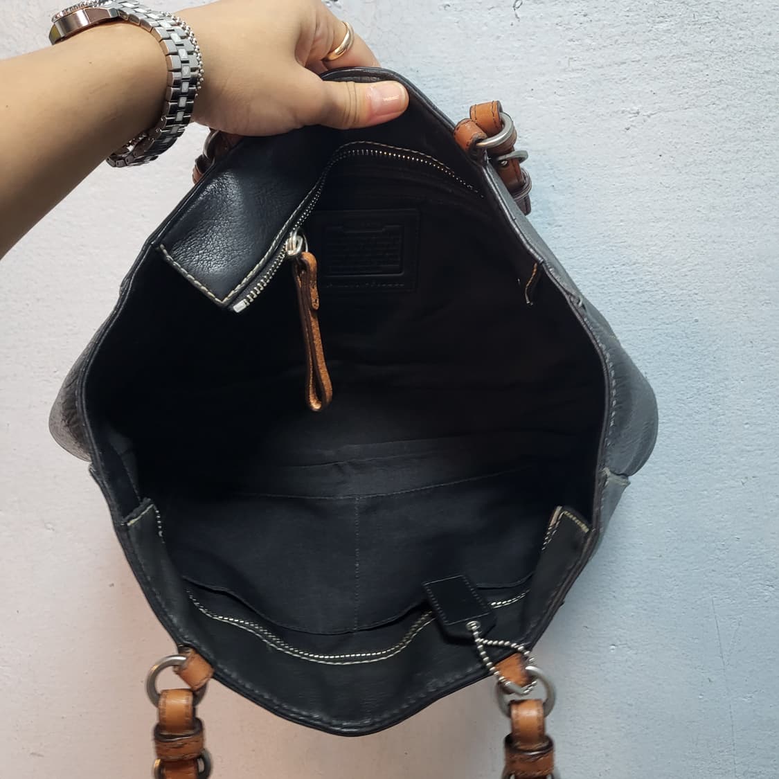 코치 가죽 가방 숄더백 토트백 상품이미지6