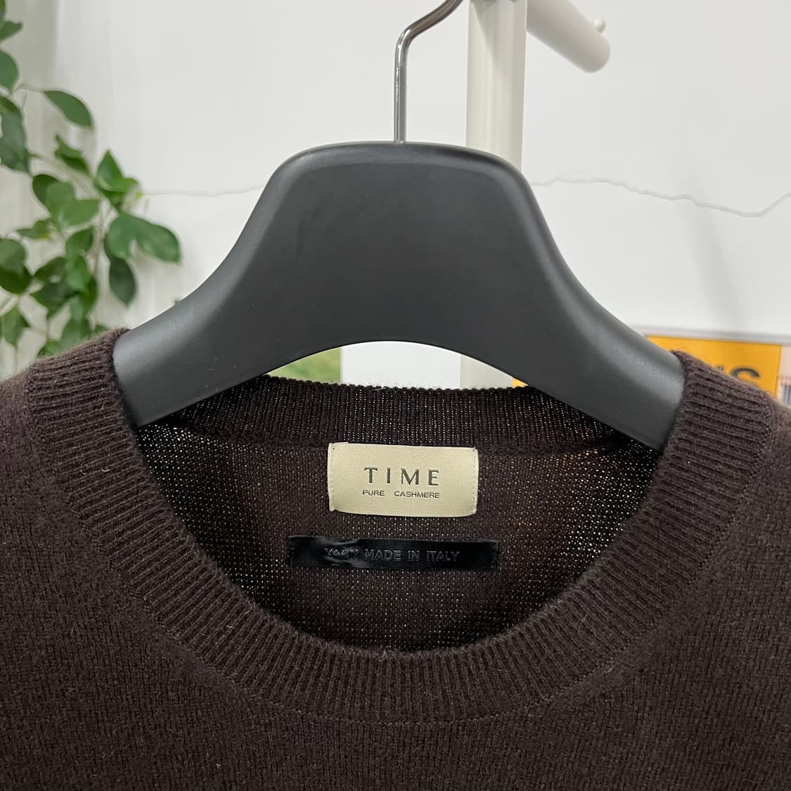 타임옴므 2024 캐시미어100% 니트 XL 상품이미지3
