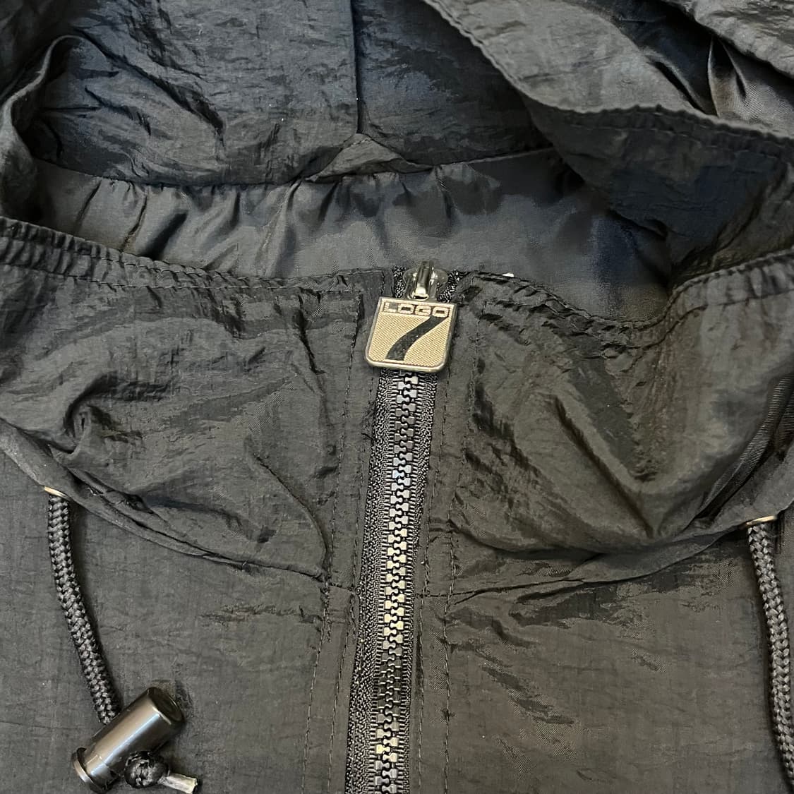 미국 빈티지 NHL 펭귄로고 후드 풀오버 바람막이 상품이미지7