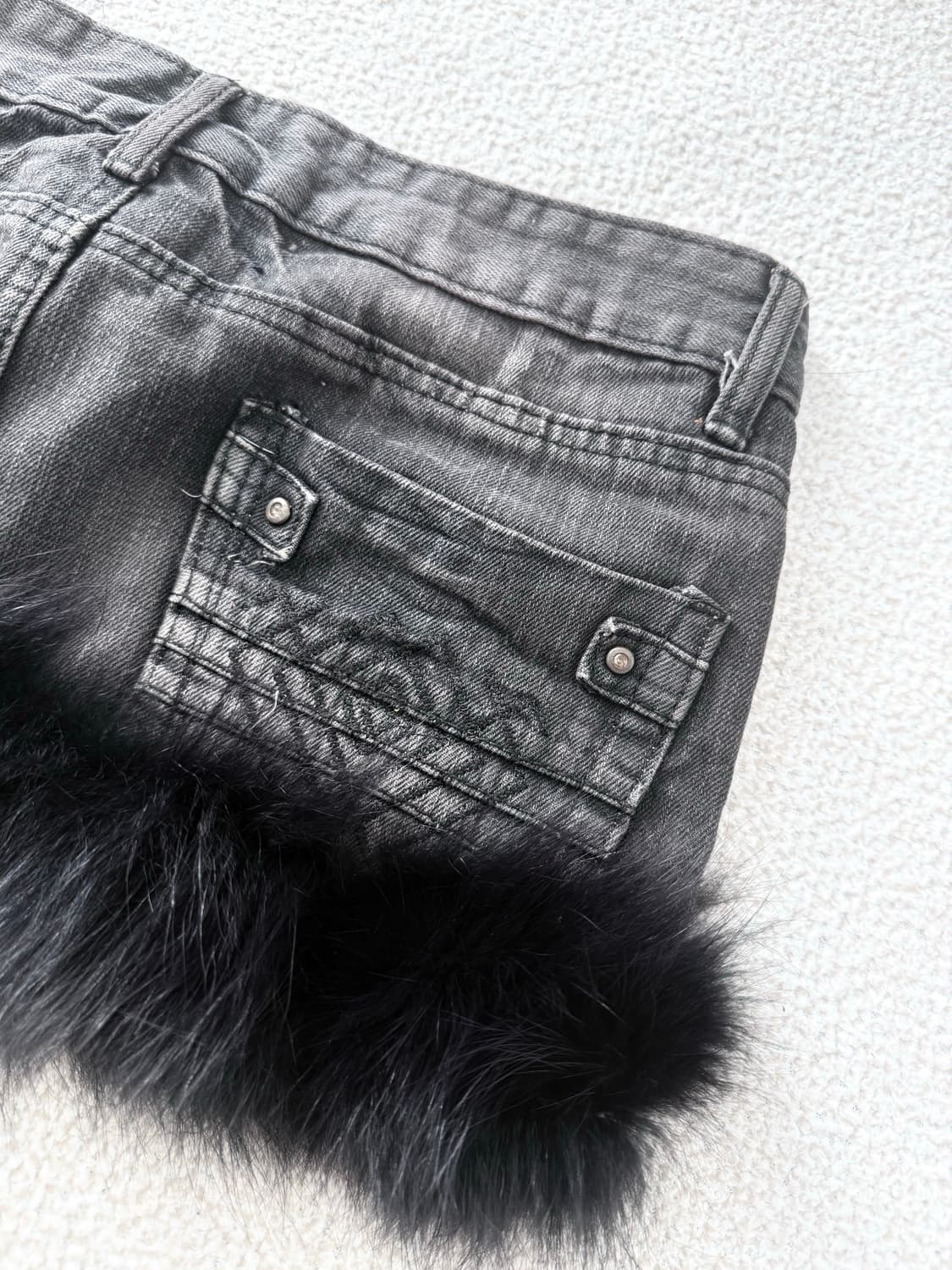 빈티지 퍼스커트 vintage fur skirt 상품이미지3