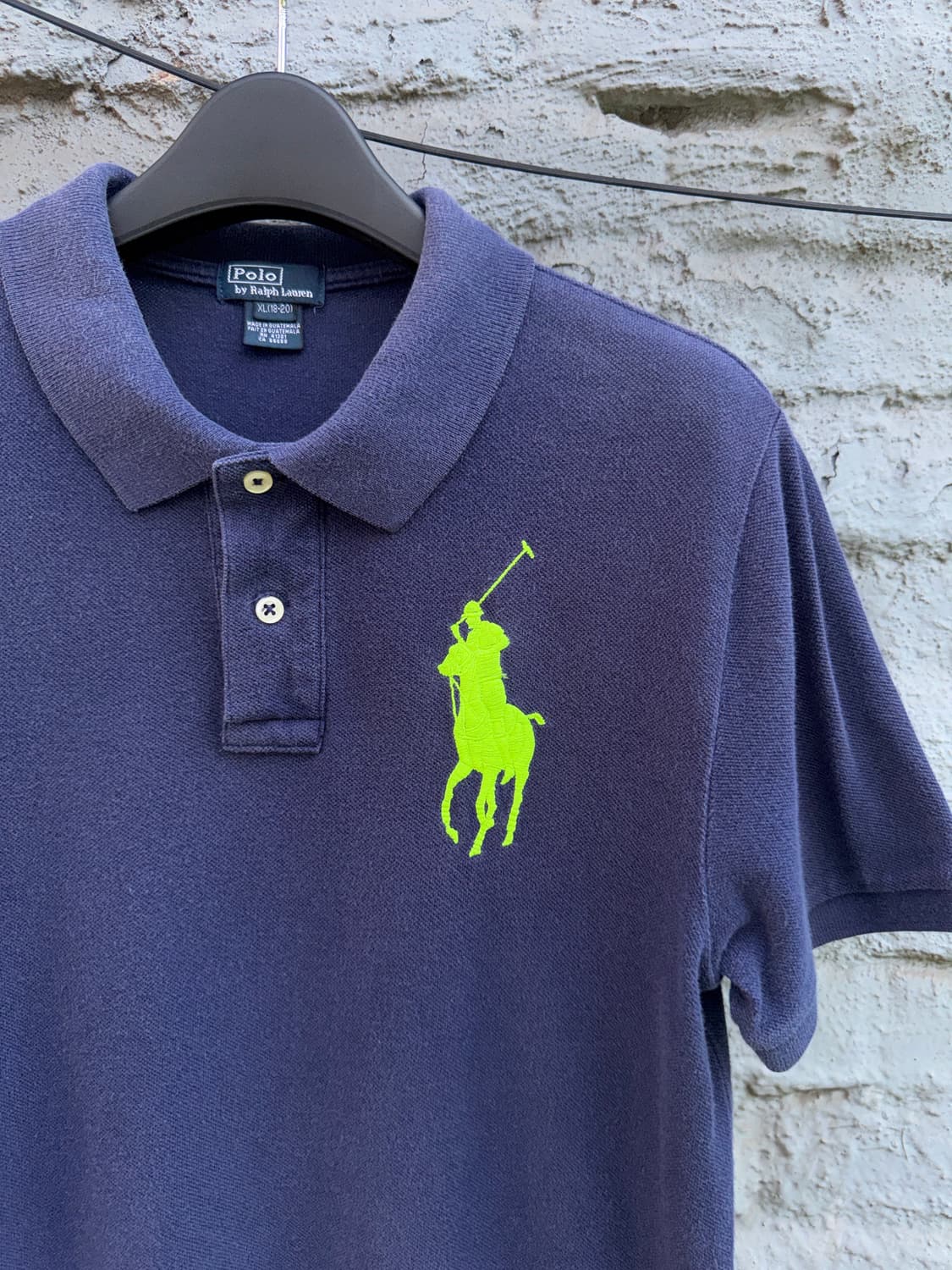 POLO 폴로 네이비 빅포니 반팔 카라티(xl) 상품이미지3