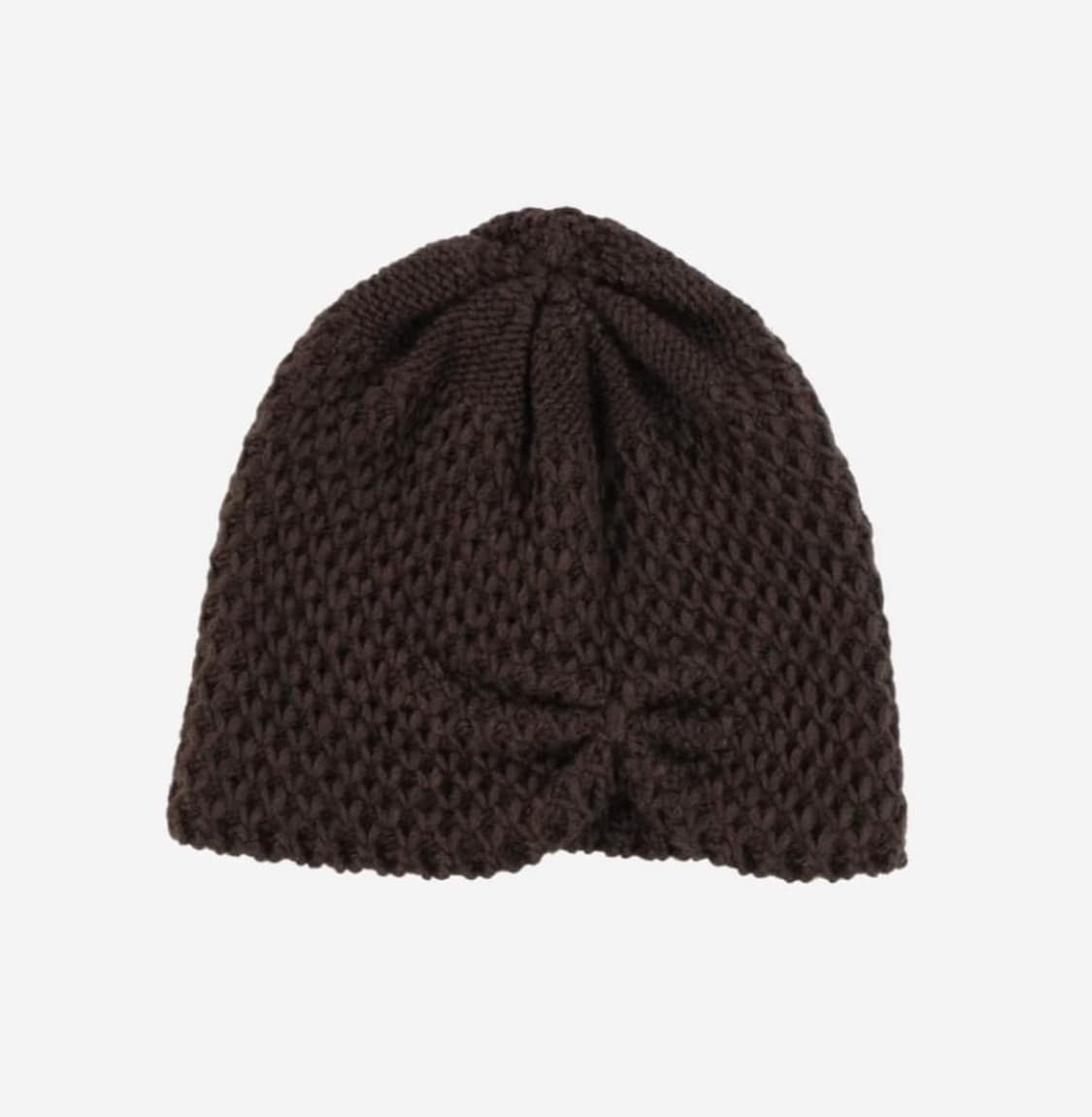 코이세이오 리본 비니 브라운 상품이미지1