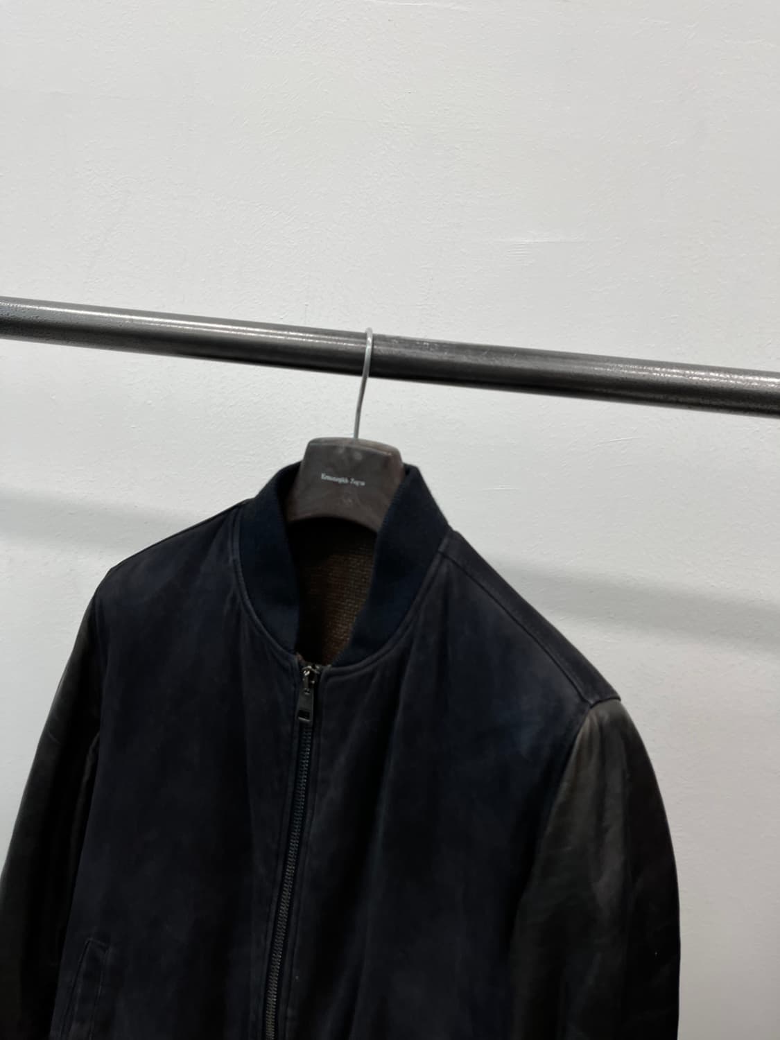 100) 캄파넬라 스웨이드 블루종자켓  상품이미지3