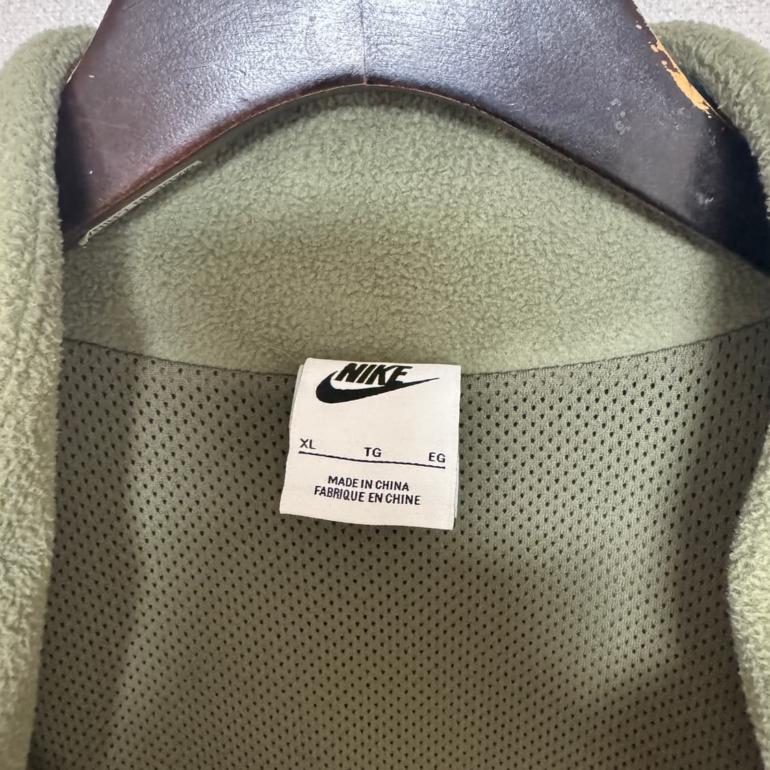 나이키 플리스 조끼 XL 팝니다! 상품이미지4