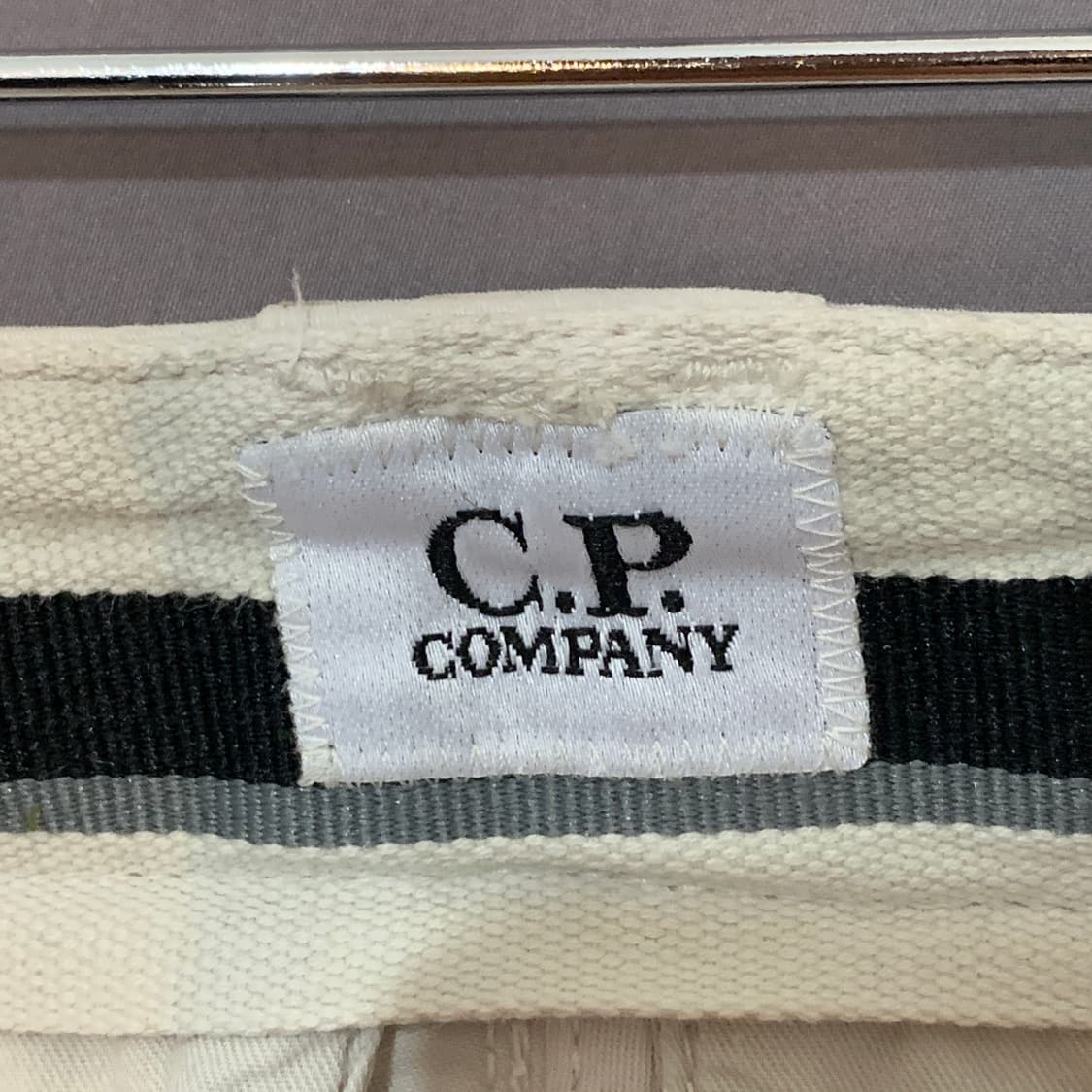 46 CP컴퍼니 렌즈 와펜 라이트 그레이 스판 카고 팬츠 상품이미지6