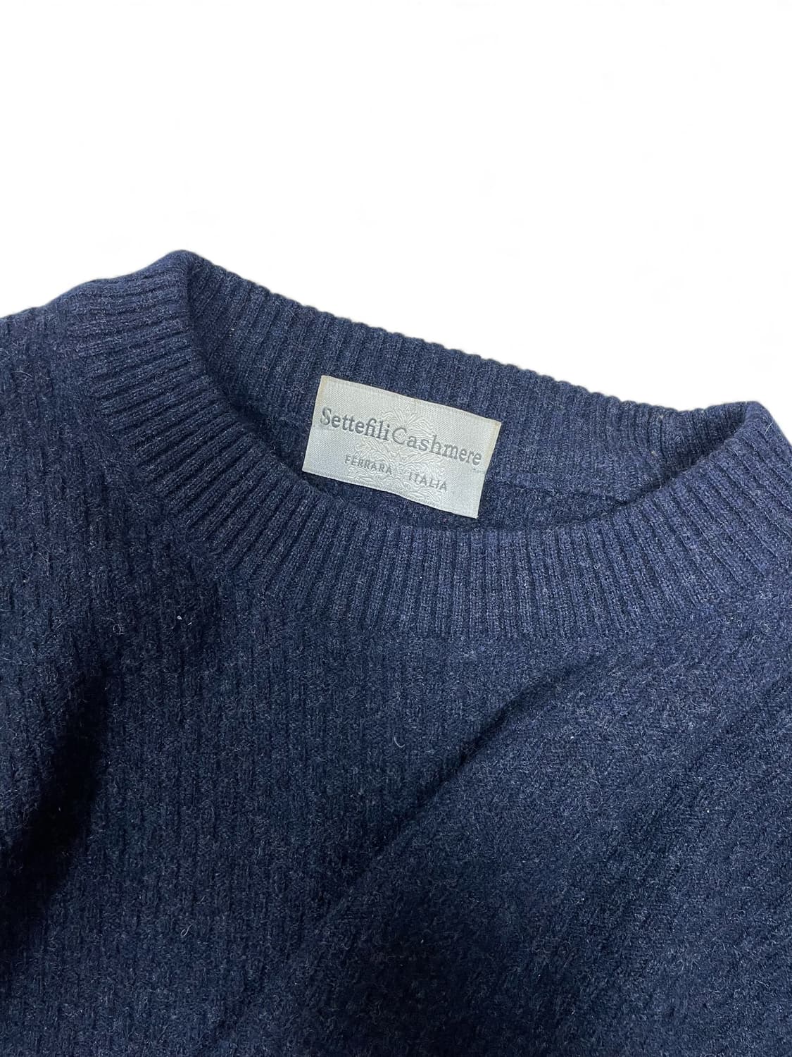 세테필리 캐시미어 크루넥 니트 L사이즈 팝니다. 상품이미지2