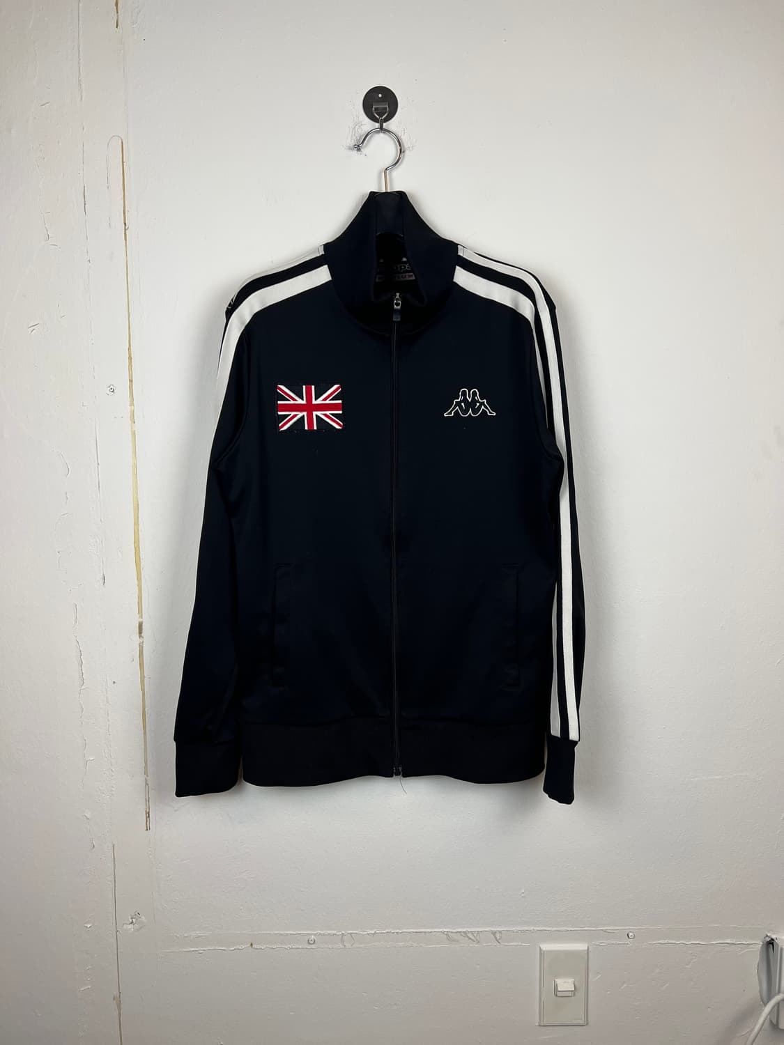 카파 블랙 잉글랜드 자수 트랙 자켓 M 상품이미지1