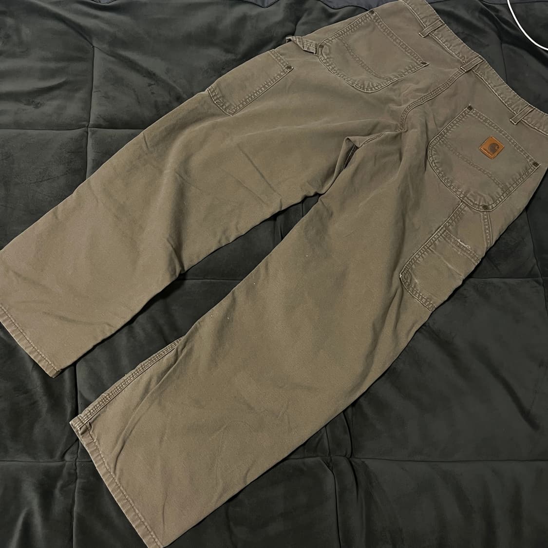 칼하트 더블니 브라운 33x30 상품이미지2