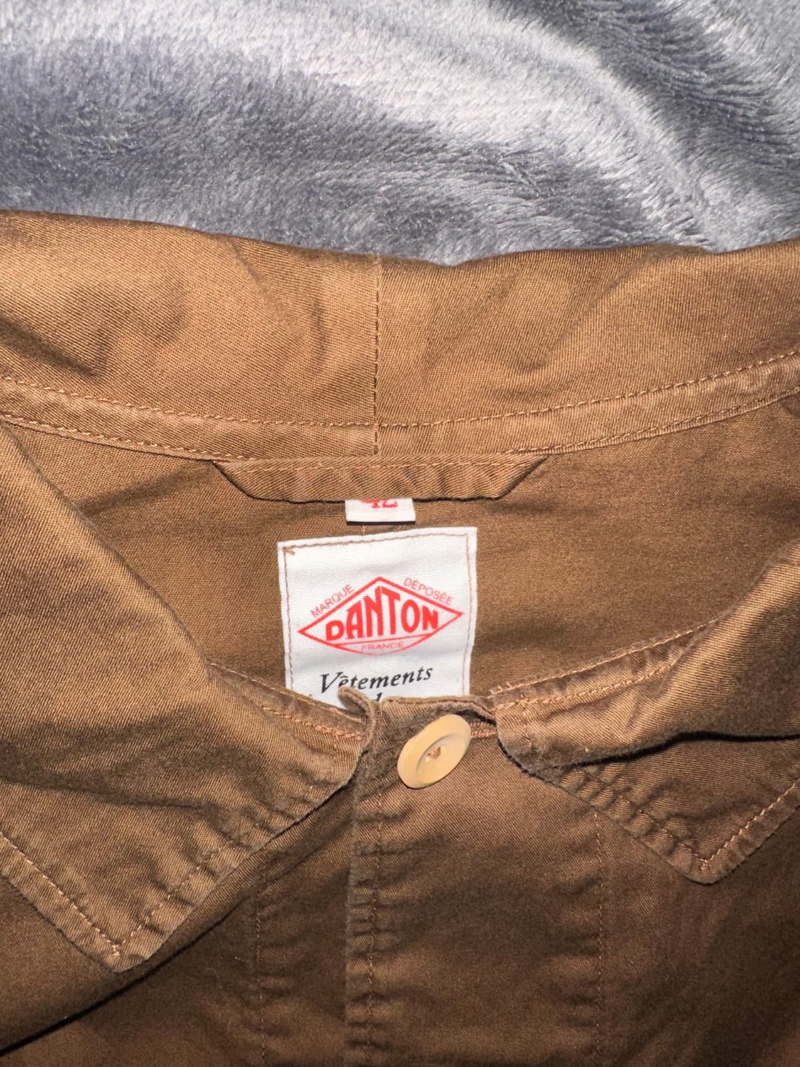 단톤 워크 자켓 브라운 상품이미지2