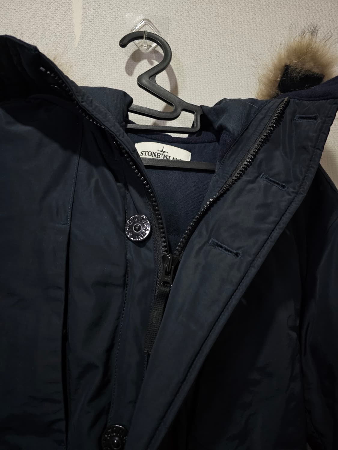 정품 스톤아일랜드 마이크로랩스 다운 패딩 자켓 95/ M 상품이미지3