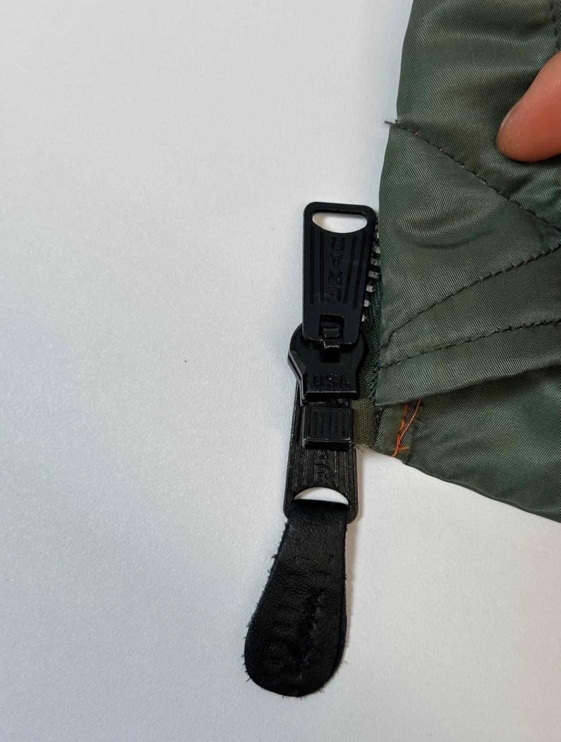 90s USA 밀리터리 GREENBRIER MA-1 / 리버시블 / M 상품이미지5