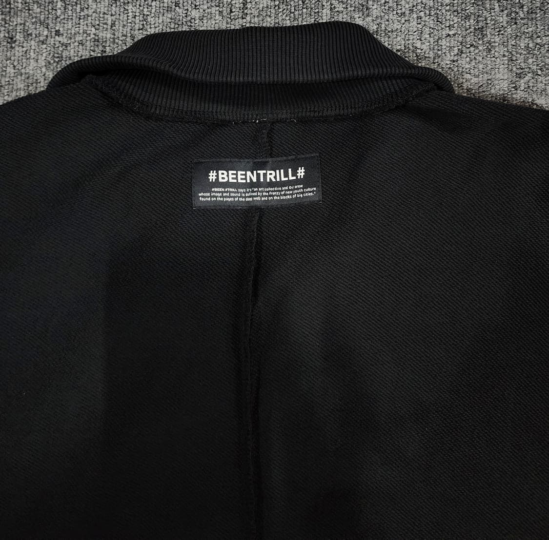 빈트릴 스펠로고 투웨이 스웻 집업 자켓 M 상품이미지4