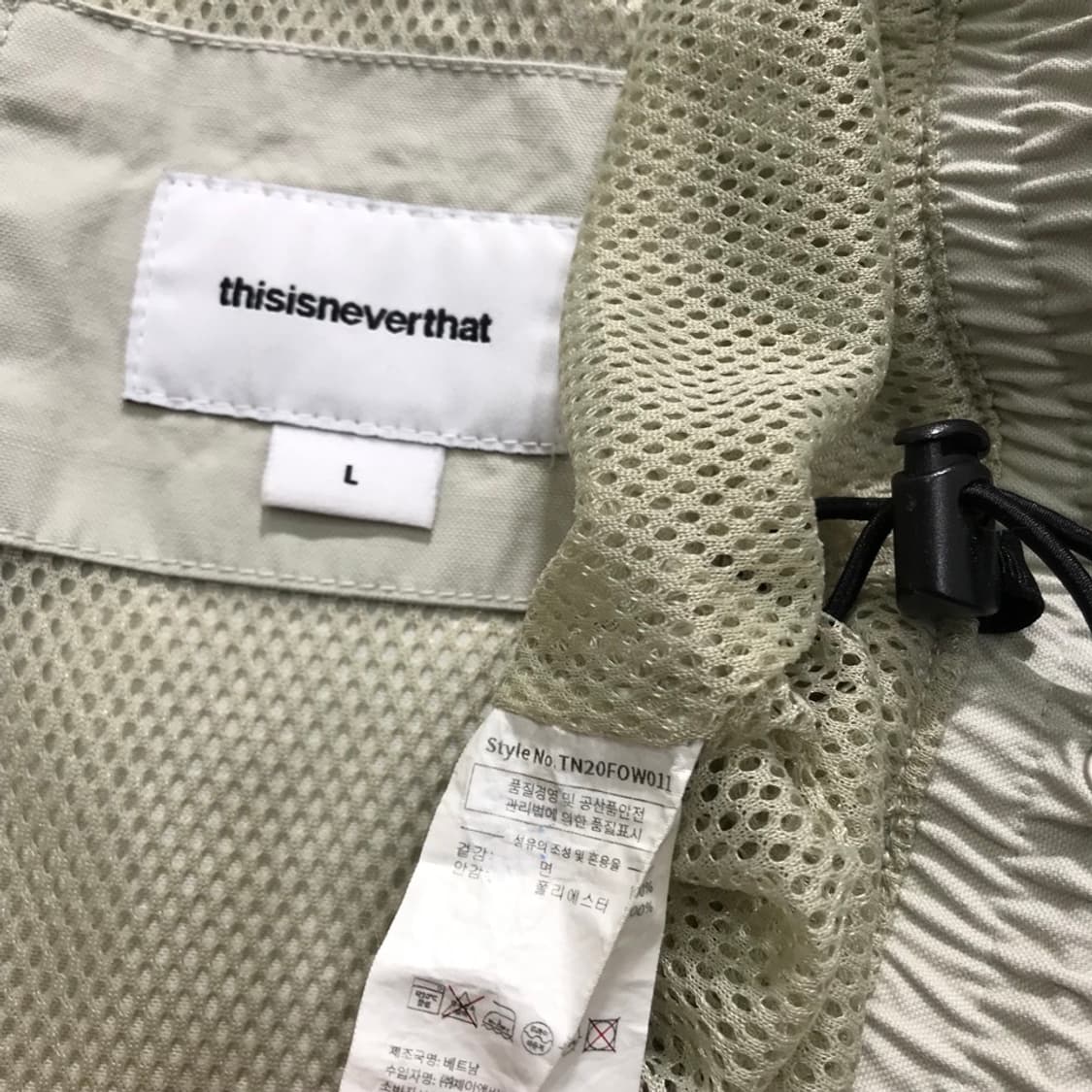 [[L, A급, 공용] 디스이즈네버댓 후드 자켓#245 상품이미지7