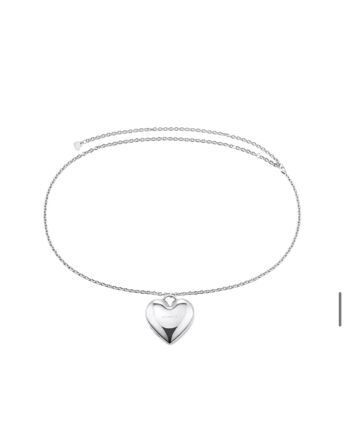 #5000 넘버링 하트 마이크로백 실버 상품이미지2