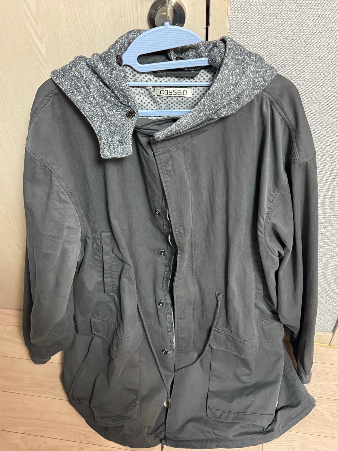 코이세이오 야상 차콜 상품이미지2