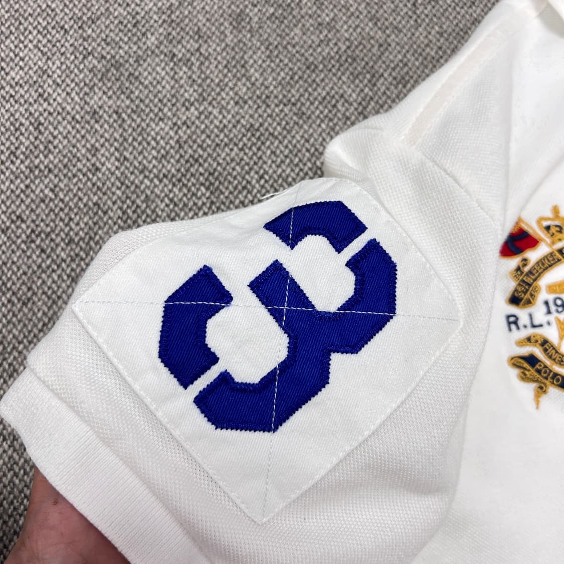 폴로 빅포니 치프키프 화이트 마린 카라티(M) 상품이미지7