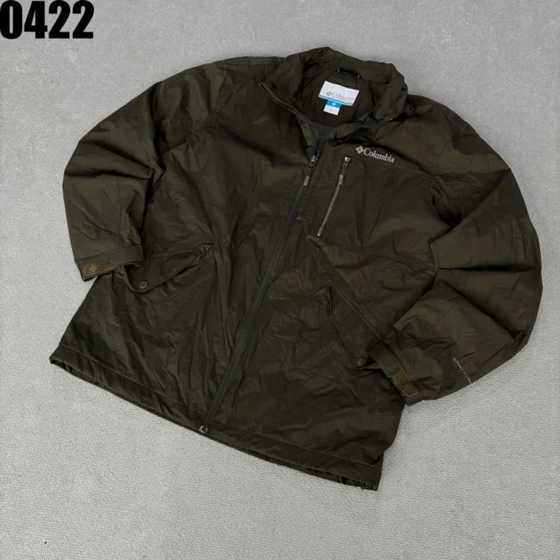컬럼비아 남성 바람막이 자켓 카키 XL 상품이미지1