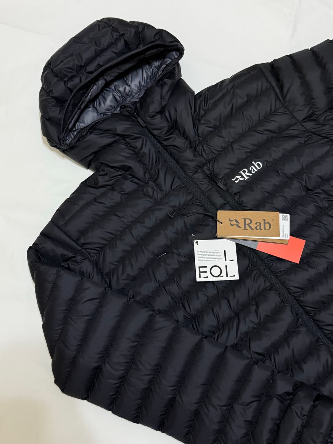 (2회착)Rab 랩 마이크로라이트 알파인 블랙 M 상품이미지1